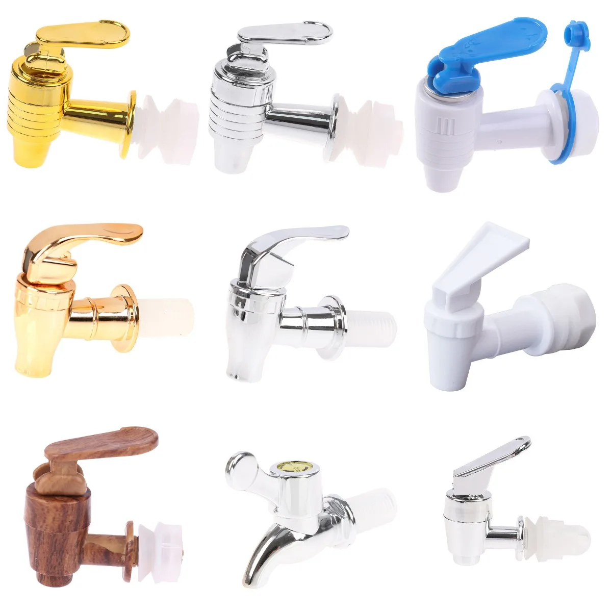Wine Valve Water Dispenser Switch Tap Glass Wine Bottle Plastic Faucet Jar Barrel Water Tank Faucet With Filter 12/15/17MM