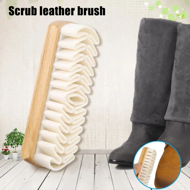 1PC Cleaning Scrubber Brush for Suede Nubuck Material Shoes/Boots/Bags Scrubber Cleaner 6