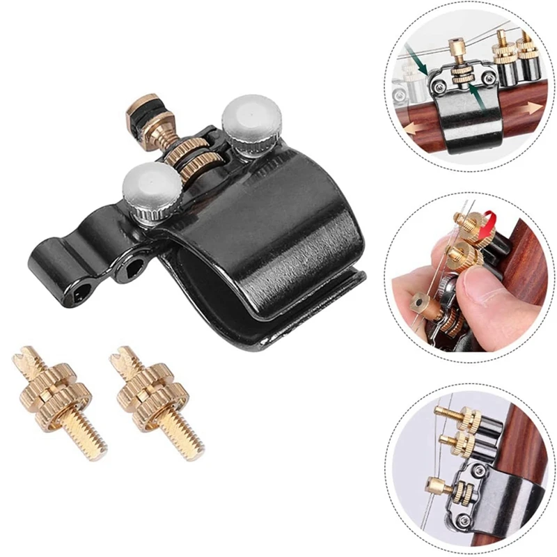 Fine-Tuning Huqin Black Practical Musical Instrument Qianjin Multifunctional Accessories Erhu Regulator