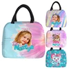Like Nastya Portable Lunch Box Insulated Thermal Bag Picnic Food Cooler Pouch Large Capacity Bento Storage Bags for Children 1
