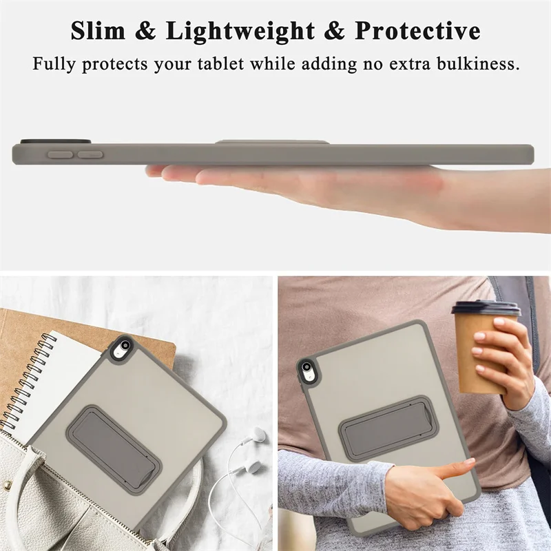 Enhanced Tablet Protective Stand Cover Case - Durable PC+TPU Material