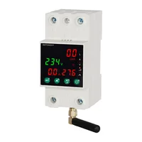 Tuya WiFi Single Phase 2P 63A Auto-Reclosing Over Under Voltage Protector Prepaid Meter Timer Switch Voice Remote Control - Image 2