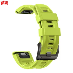 Sports Silicone QuickFit Watchband, 22mm/26mm Strap - 1PCS QuickFit 22mm (Green)