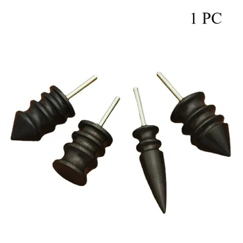 1 Pezzo Fresa Elettrica per Bordi in Pelle, Utensile per Lavorazione Pelle, Testa in Legno di Sandalo, Lucidatrice per Pelle, Strumento Fai da Te per Levigatura Pelle