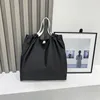 Large Reusable Shopping Bag Portable Oxford Fabric Waterproof Drawstring Foldable Simple Organizer Storage Shopper Handbag 2