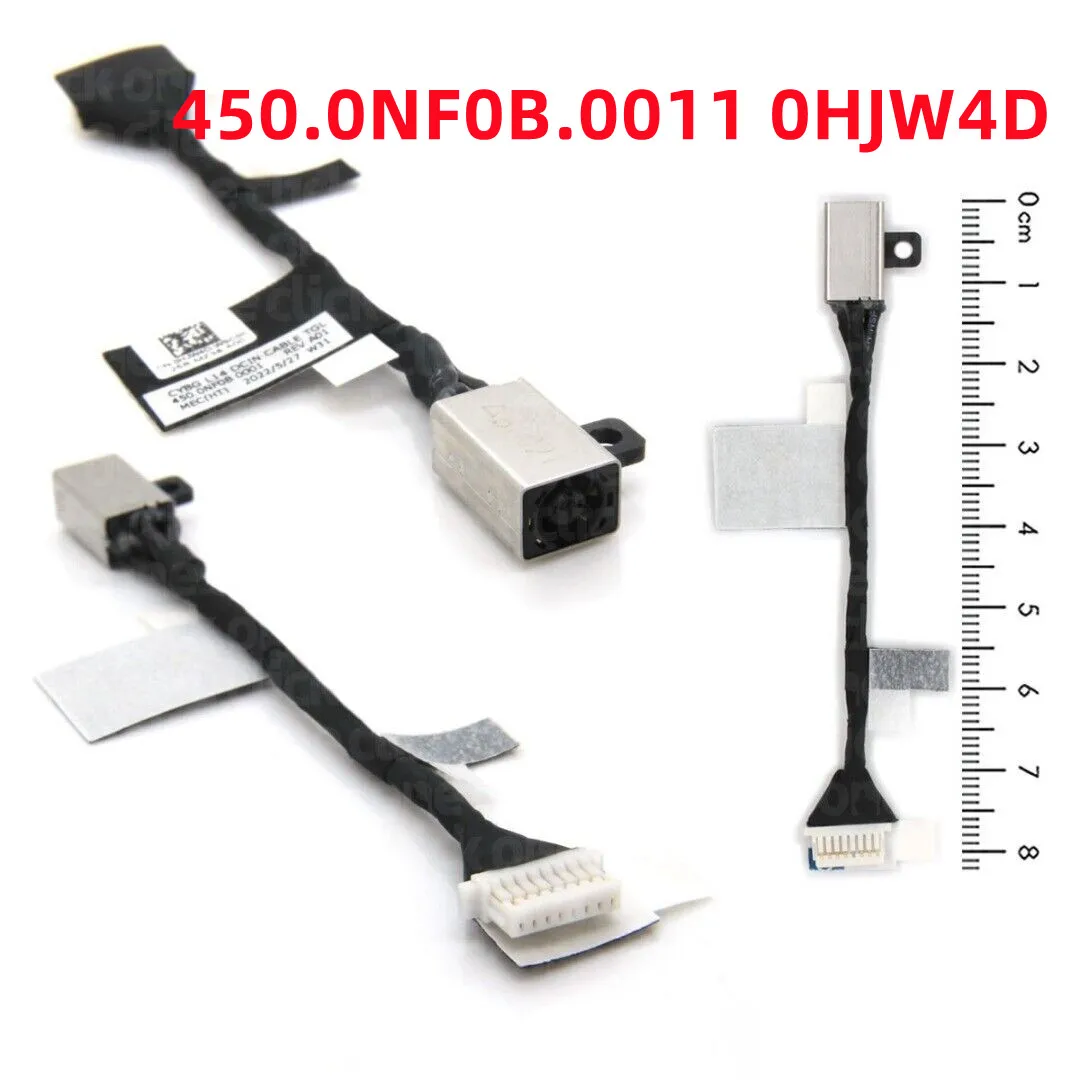 For Dell Latitude 3420 3430 3520 Power jack Laptop DC power Socket Connector Cable 0HJW4D