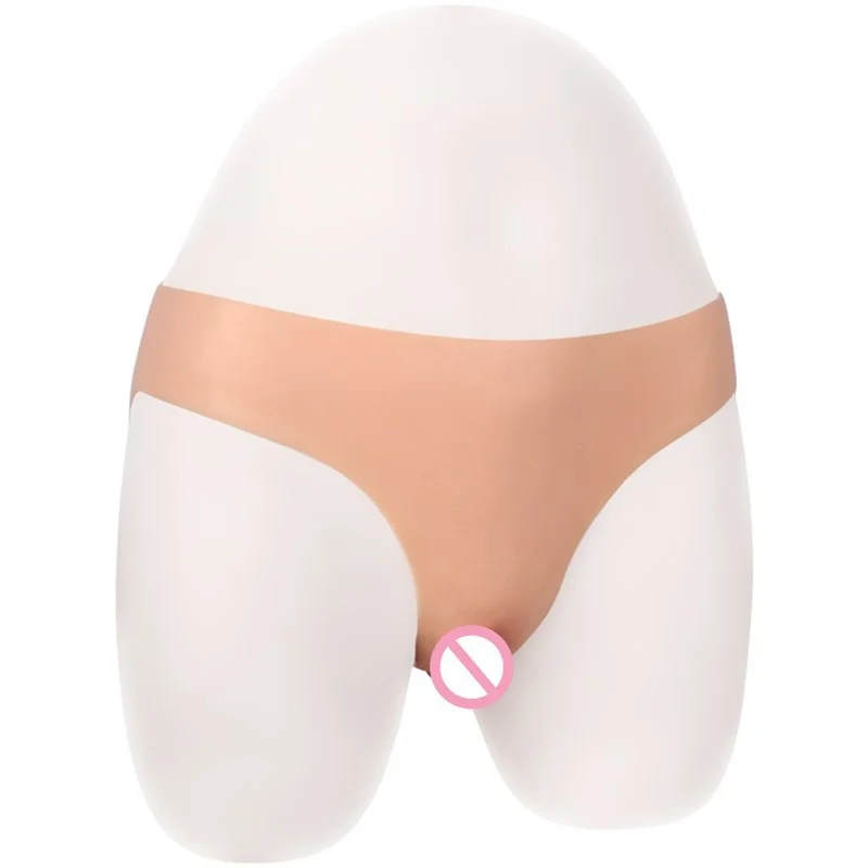 Silicone Fake Vagina Underwear For Men Penetrating Vagina Boxer Briefs For Crossdresser Or Transgender Soft Boobs [fila]tech boxer briefs