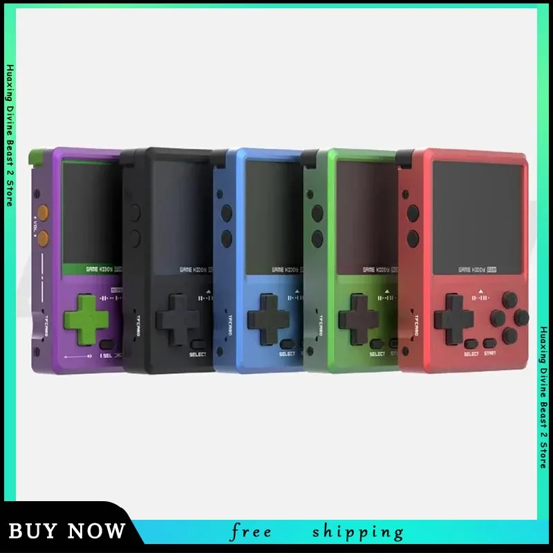 Gkd Pixel Nuovo Schermo Full-Fit Da 4 Pollici Mini Open Source Console Di Gioco Pixel Machine All-Metal Ps1 Arcade Fc Sistema Di Personalizzazione