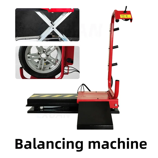Introducing the Pneumatic Tire Lift Balancing Machine Tire Elevator Lifting Machine Automatic Tire Lifting Professional Tire Supporting Machine