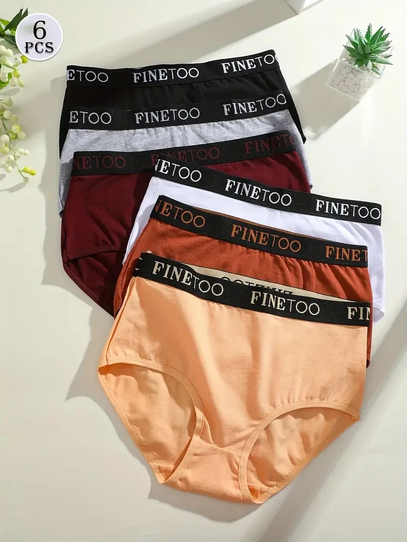 Finetoo seamless cotton briefs image 19