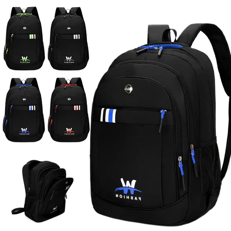 

Вместительный мужской рюкзак для делового ноутбука, мужской водонепроницаемый уличный дорожный ранец для учеников средней школы