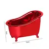 Portable Organizer Box Small Miniature Decoration Bath Tub Box Anti-deform Makeup Holder Anti-slip for Bathroom 6