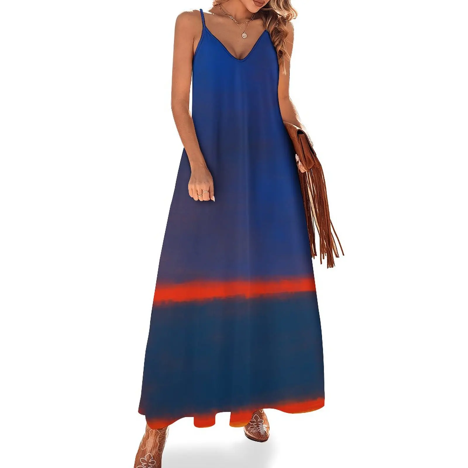 

Rothko Inspired #7 Sleeveless Dress evening dress women Summer dresses for women clothes for woman women dresses