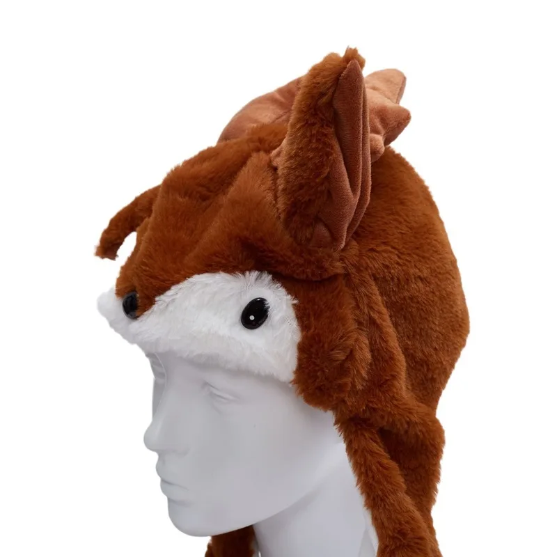 Cartoon Influencer Hat Air Bag Ears Christmas Children's Girl Funny Stuffed Toy