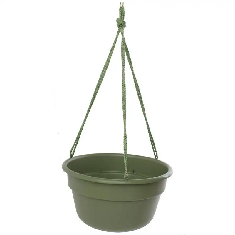 

Dura Cotta Self Watering Hanging Basket Resin Planter - Living Green Plants Plant pots Planter Garden supplies Garden pots & pla