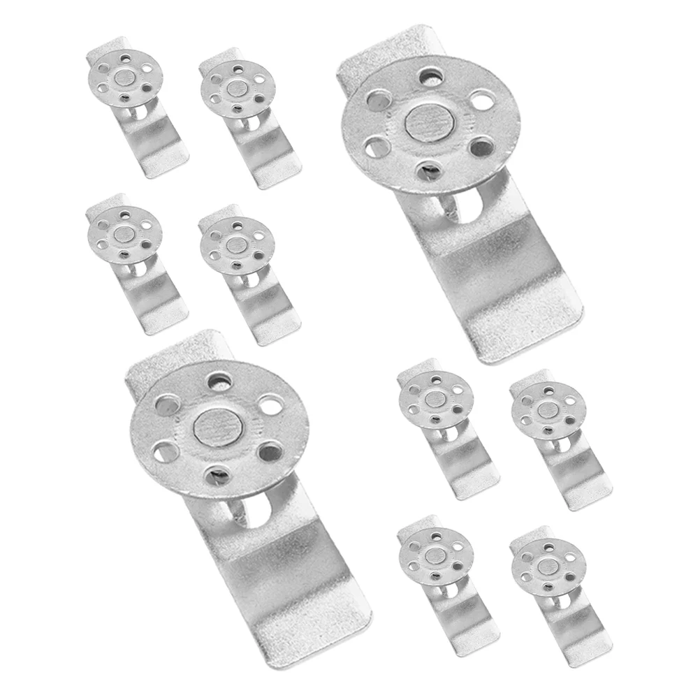 10 Pcs Kitchen Sink Clips Understage Bracket Undemount Mounting Undermount Support Stainless Steel Brackets