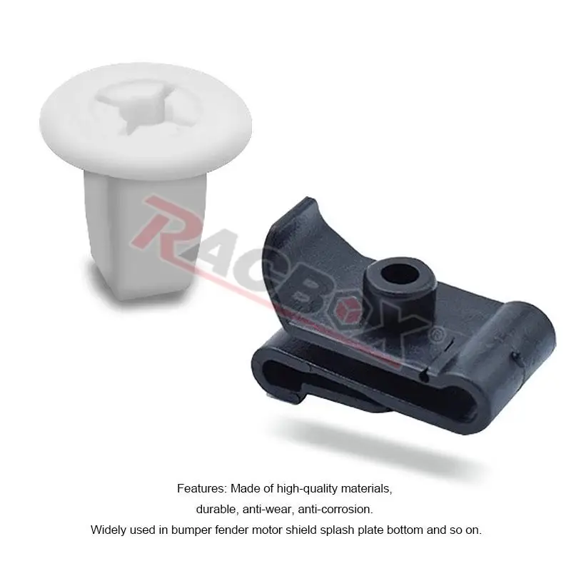 50Pcs Fastener Screw Rivet For Toyota Lexus Engine Cover Underbody Mudguard