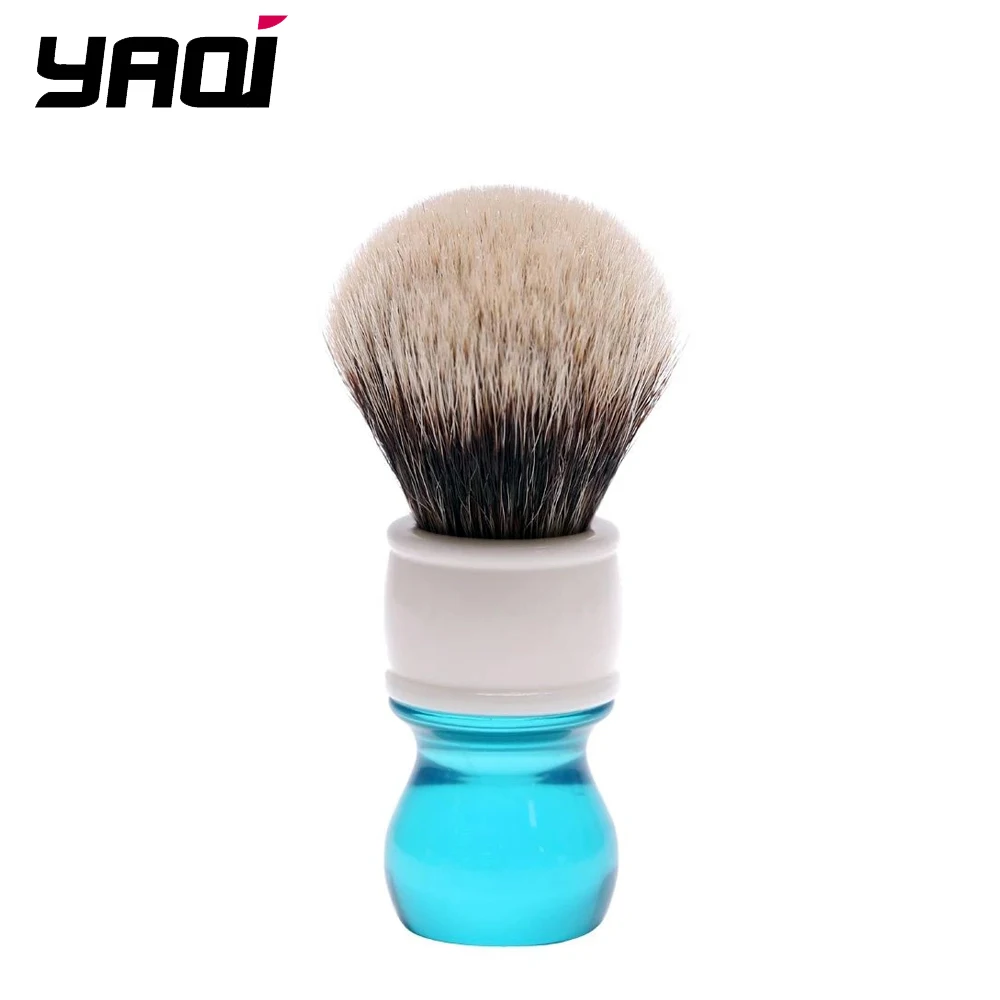 yaqi-24mm-aqua-two-band-badger-hair-mens-shaving-brush