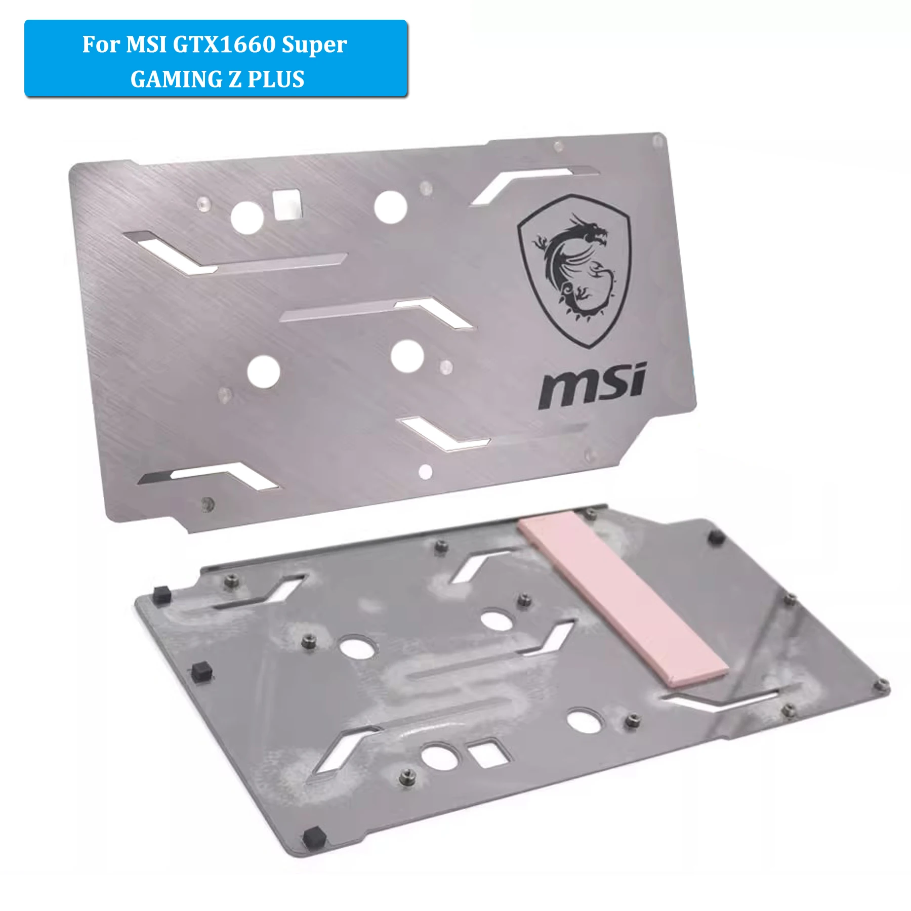 1650 Ventus Xs Msi Gtx 1650 Backplate Heatsink Replacement For MSI - Main Image