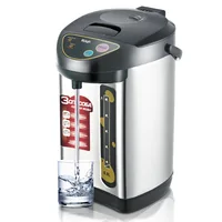 Bouteille d'eau électrique isolante 6,8 l, bouilloire d'eau chaude de grande capacité, température constante, distributeur d'eau domestique pour le bureau 3