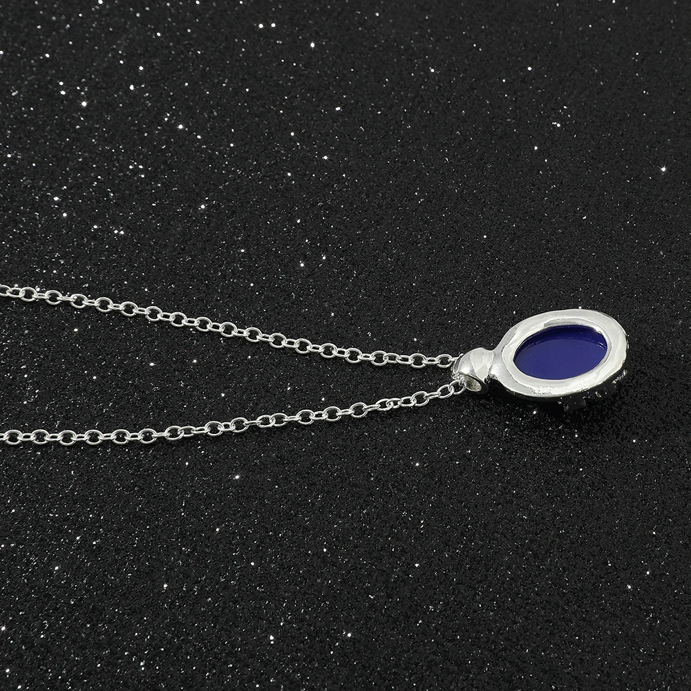 Popular Movie Fashion Necklace Elena Gilbert Vervain Romantic Crystal Pendant Necklace For Women Charm Jewelry Gifts - 6