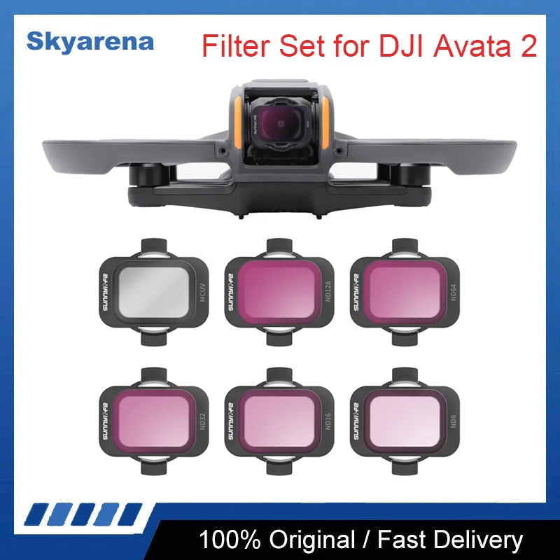 

Filter Set for DJI Avata 2 Filter Camera Optical Glass ND8/16/32/64 CPL Polarizer Nd Filters Accessoires