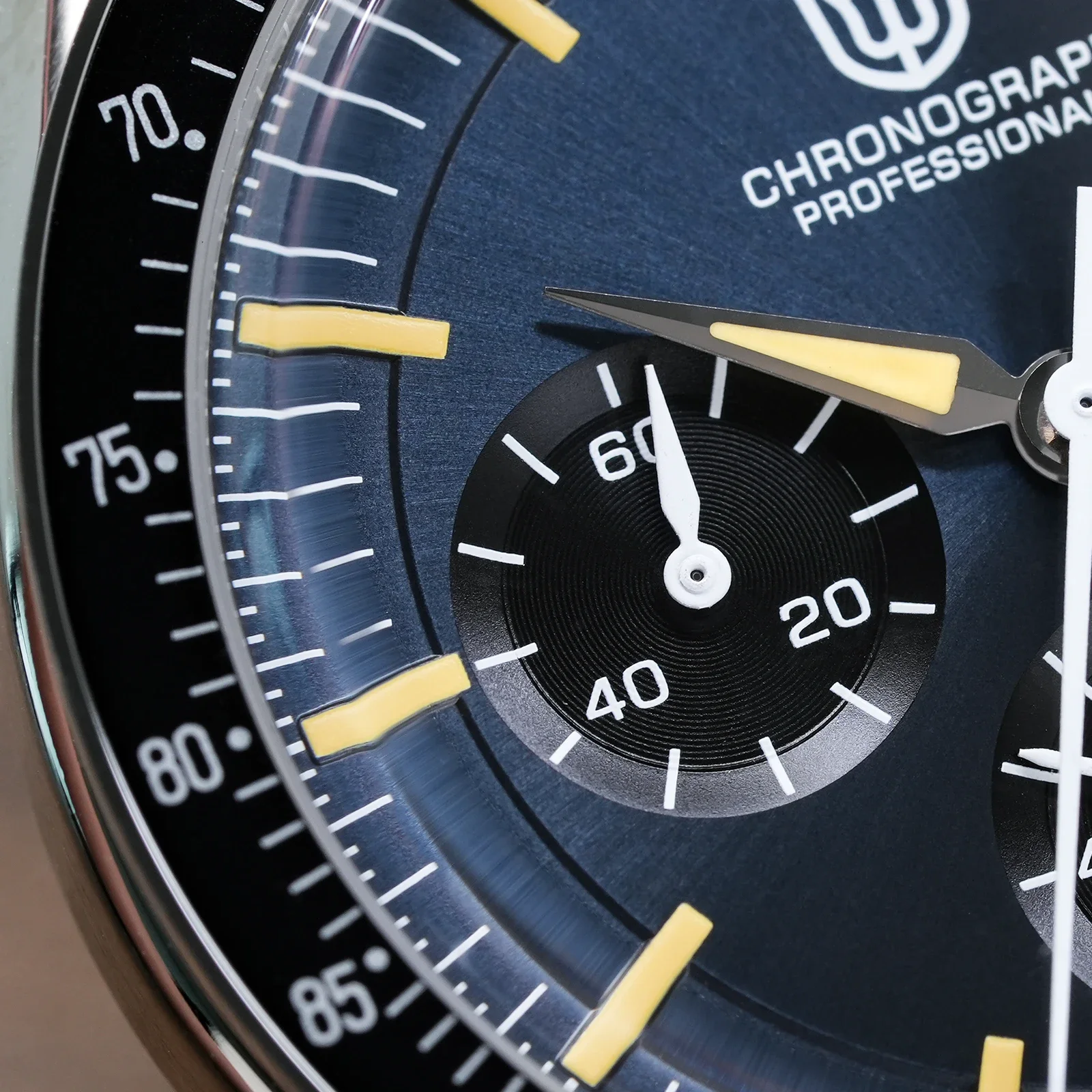 Watchdives WD1863 Quartz Watch VK63 Chronograph Movement Bubble