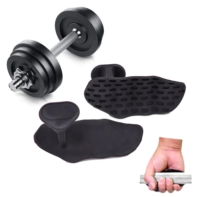 Lightweight Grip Strengthener – Fingerless Weight Lifting Gloves for Bodybuilding, Cross Training & Fitness,Gym Honeycomb Grips 3