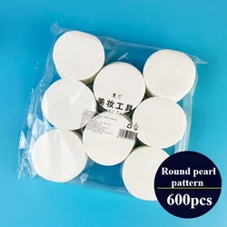 Disposable Facial Puff Cotton Pads - Soft Makeup Remover Sheets, 600 - 1200 PCS (600pcs)