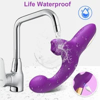 Leistungsstarker 20-Gang-Dildo-Vibrator, weiblicher Klitoris-Sauger, Vakuum-Klitoris-Stimulator, Erwachsene, Waren, Finger, wackeliges Sexspielzeug für Frauen 6