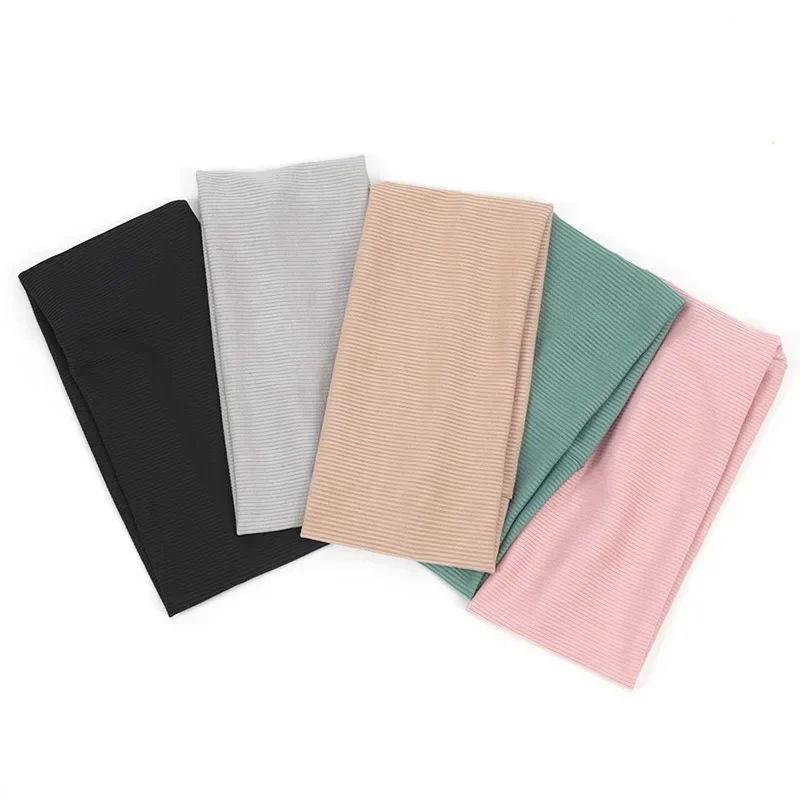3Pcs Hair Bands Solid Color Headbands Elastic Head Warp for Women Yoga Headband Fashion Sports Turban Girls Hair Accessories