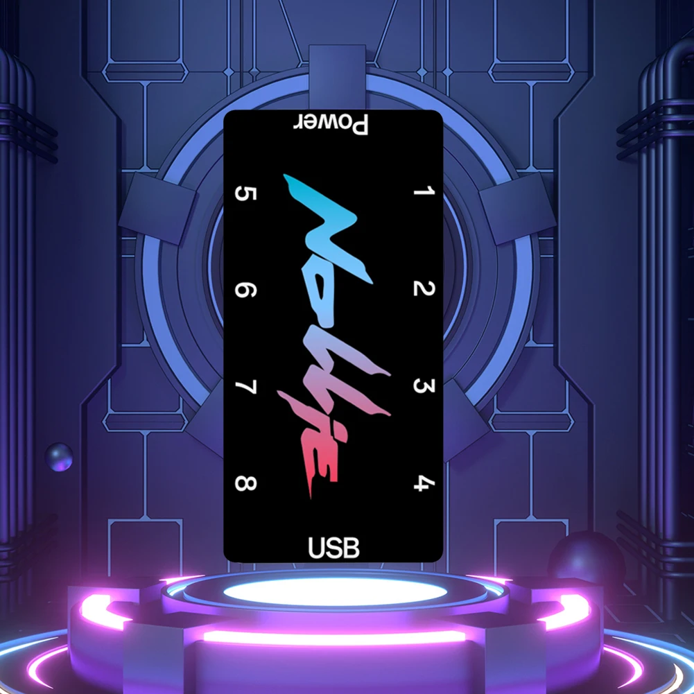 Nollie SignalRGB OpenRGB 범용 5V 3PIN ARGB 비동기 컨트롤러 확장형 마더보드 인터페이스 8/16 웨이 ARGB 팬 허브