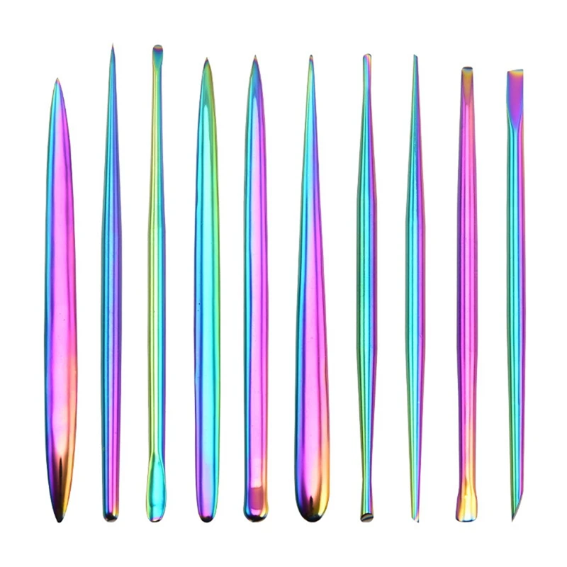 

Цветная мягкая глина из нержавеющей стали, инструмент для тиснения, полимерная глина для рукоделия, прочные инструменты