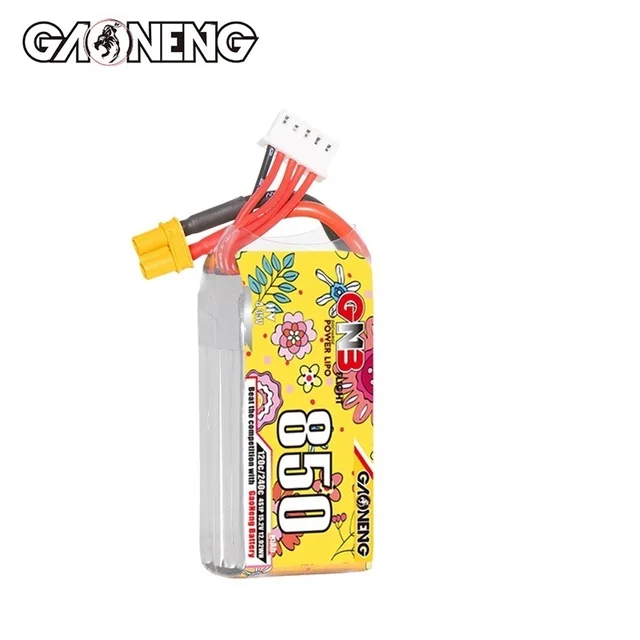 Upgraded GNB 4S 15.2V 850mAh Lipo Battery For FPV Racing Drone RC Quadcopter Helicopter Parts With XT30 15.2V Battery 4