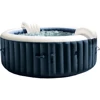 Bubble Massage Spa Set: Includes Energy Efficient Spa Cover – 2 Contoured Headrest – LED Light – 4 Person 2
