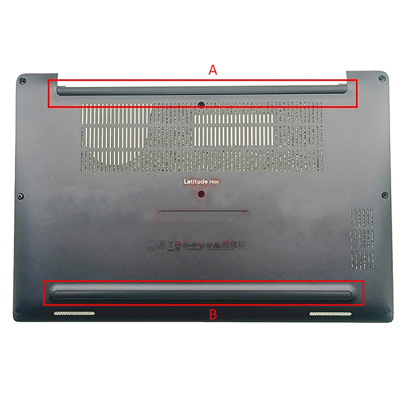 1pc Bottom Case Rubber Feet Strips Stand Notebook Laptop Replacement Feet Base For Dell Latitude 7400 E7400 Anti-slip Strips