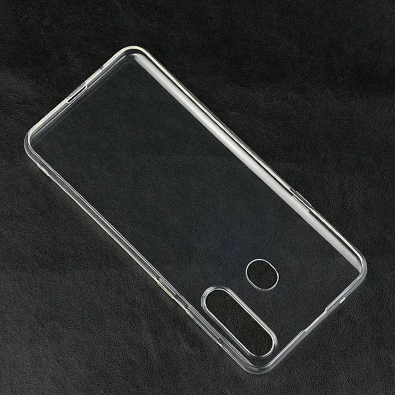 Crystal Clear Transparent Protective Phone Case - Sleek and Durable Design