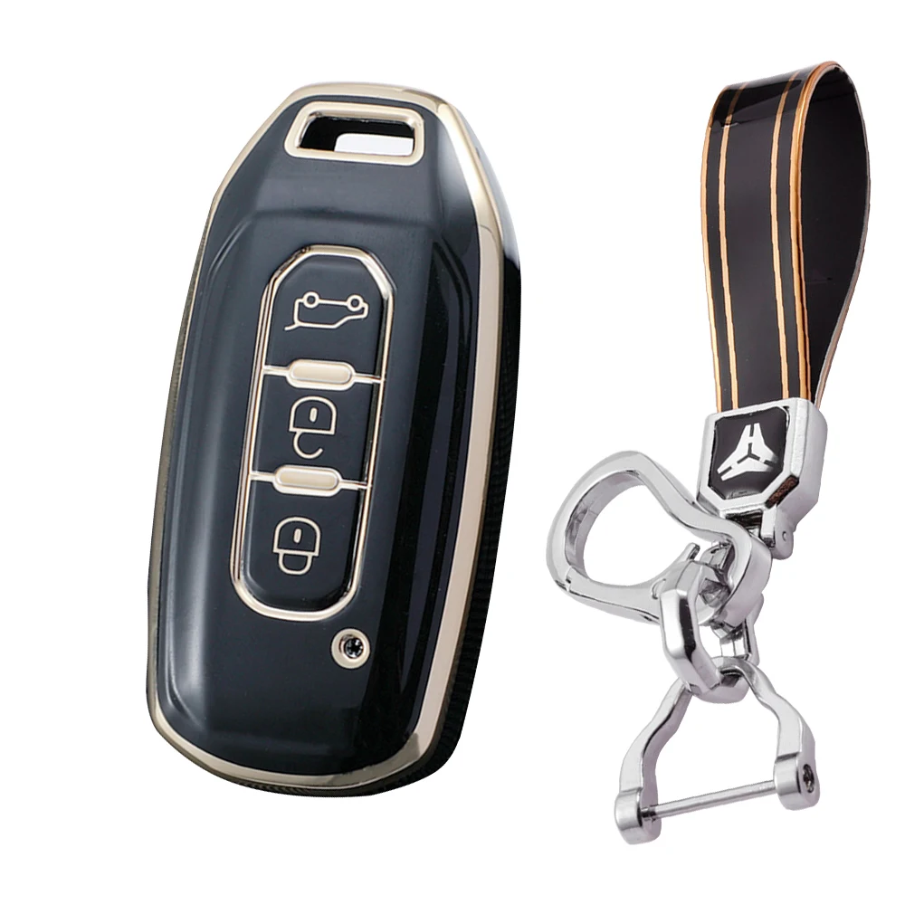 

NEW TPU Car Key Case Cover Shell For Ford Fiesta 2008-2011 Focus C-Max S-Max 2003-2012 Galaxy 2006-2010 Kuga 2008-2010 Mondeo