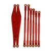8 Pcs Metal Link Rod Linkage Rear Trailing Arm Set for AXIAL RBX10 Ryft 1/10 RC Crawler Upgrade Parts Accessories 3
