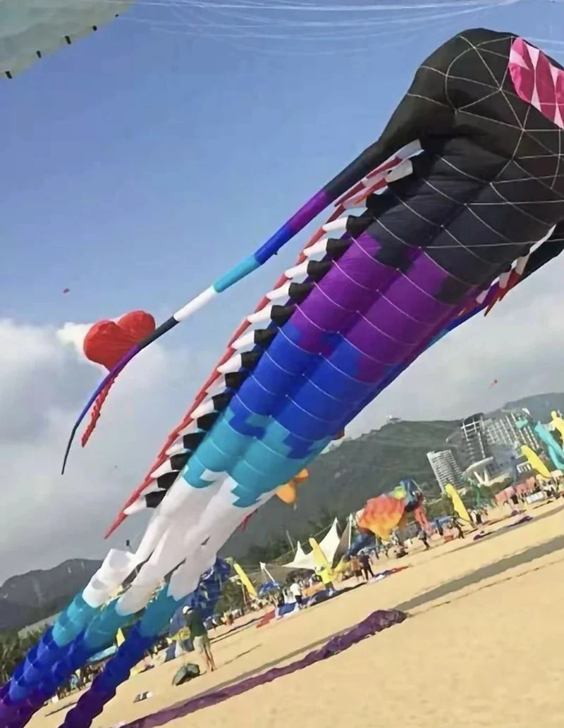 free shipping 35m large Ancient Trilobites kite flying soft kite for adults outdoor toys professional kite factory gel blasters 5