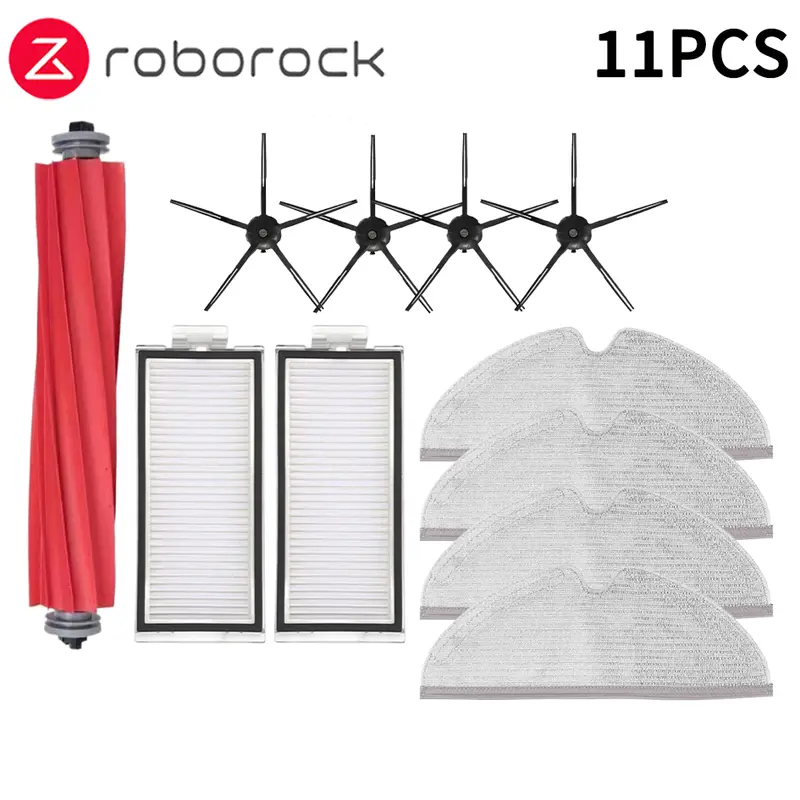 Roborock Q7 Max / Q7 Max+ / Q7 Plus / T8 Hepa Filter Robot Vacuum Cleaner Spare Parts Main Side Brush Mop Cloth Dust Bag - Image 9