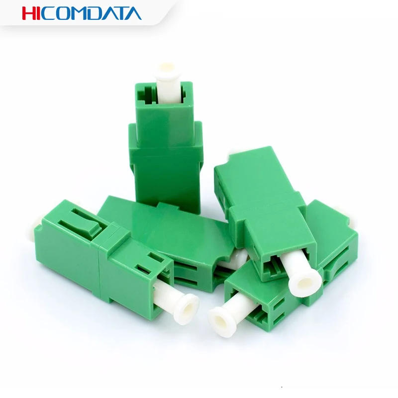 LC APC Simplex Single FTTH Fiber Adapter LC UPC SM optical fiber optic Connector Multi Mode Dupex Fibra Optica Coupler 50pcs/Lot