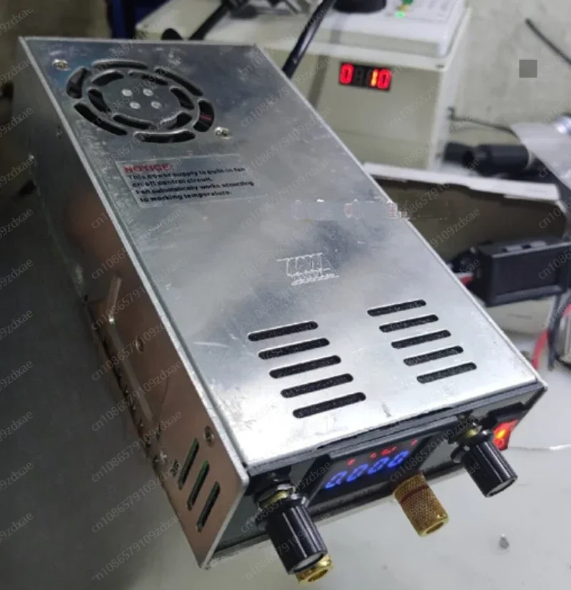 Lithium battery charger DIY S350-27 repair experiment voltage regulator adjustable power supply 4-bit high-precision meter