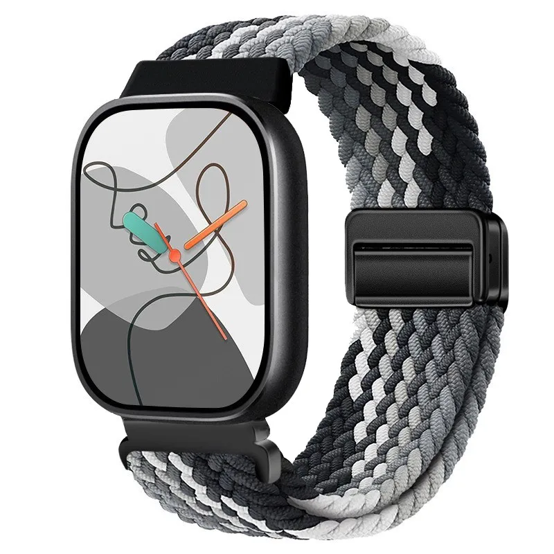 Magnetic Nylon Breathable Braided Sport Watchband Bracelet Accessories