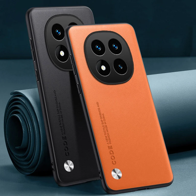 Luxus PU Ledertasche Für Xiaomi Poco X7 PocoX7 Zurück Abdeckung Matte Silikon Voller Schutz Telefon Fall Für Redmi Hinweis 14 pro 5G