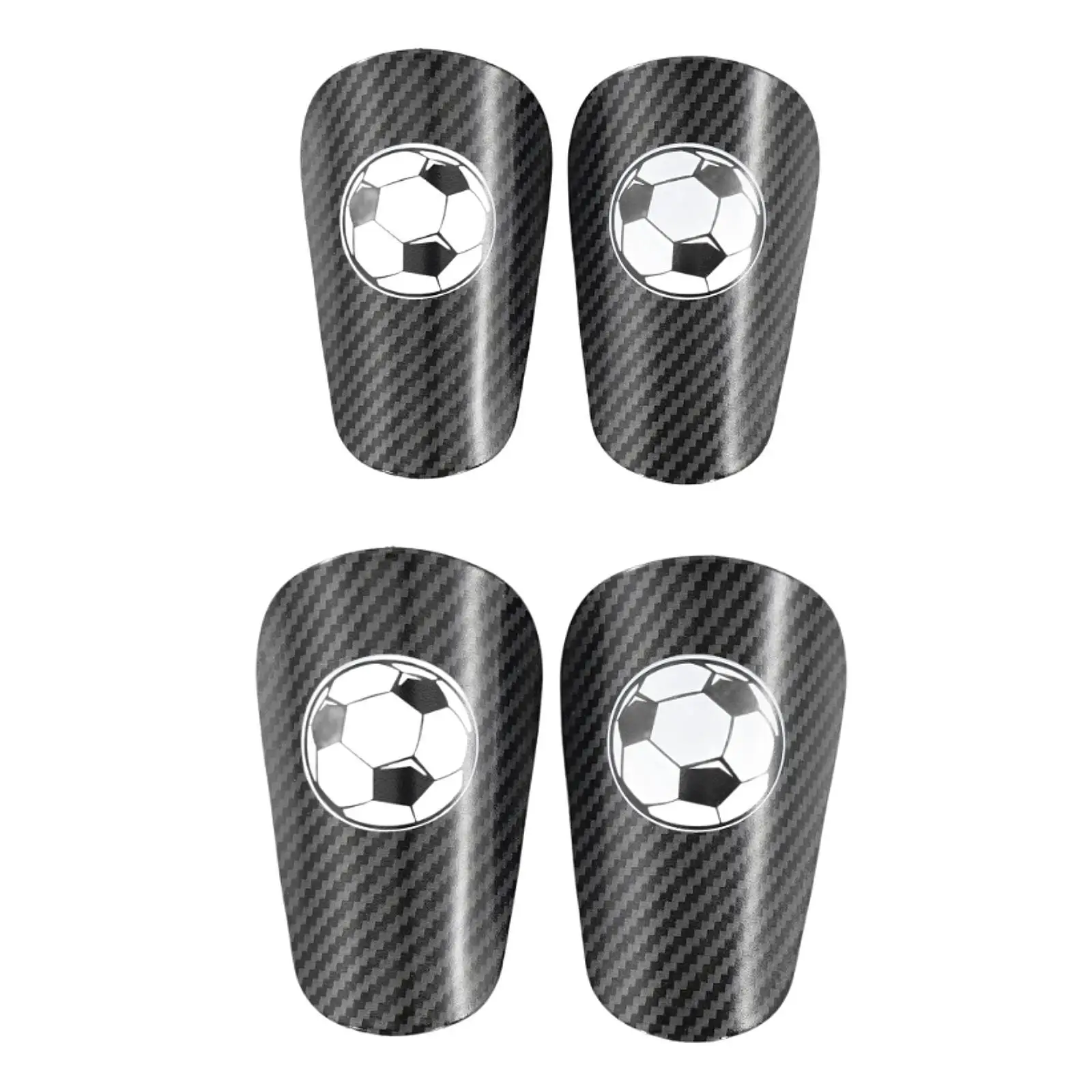 1 Pair Mini Soccer Shin Guards Soccer Protective Equipment Comfortable Protector Shin Pads for Children Boys Girls Kids Adults
