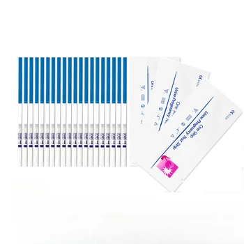 EGENS40pcs Early Pregnancy Test Strips Expecting A Baby Women HCG Early Testing Kits Home Private Urine Measuring 99% Accuracy 1
