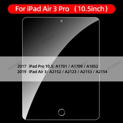 Premium Tempered Glass Screen Protector for iPad - Crystal Clear, Scratch Resistant Film (iPad Air 3 Pro 10.5)