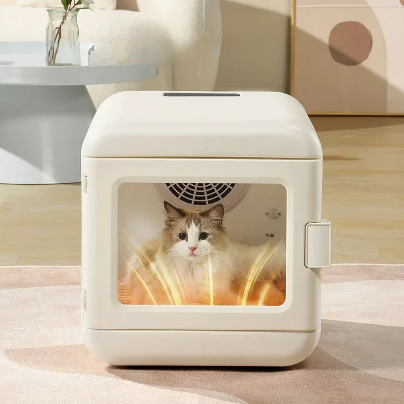 Pet hair dryer hair dryer household pet drying box water blower blowing box cat & dog dryer intelligent drying sterilizable dog dryer machine