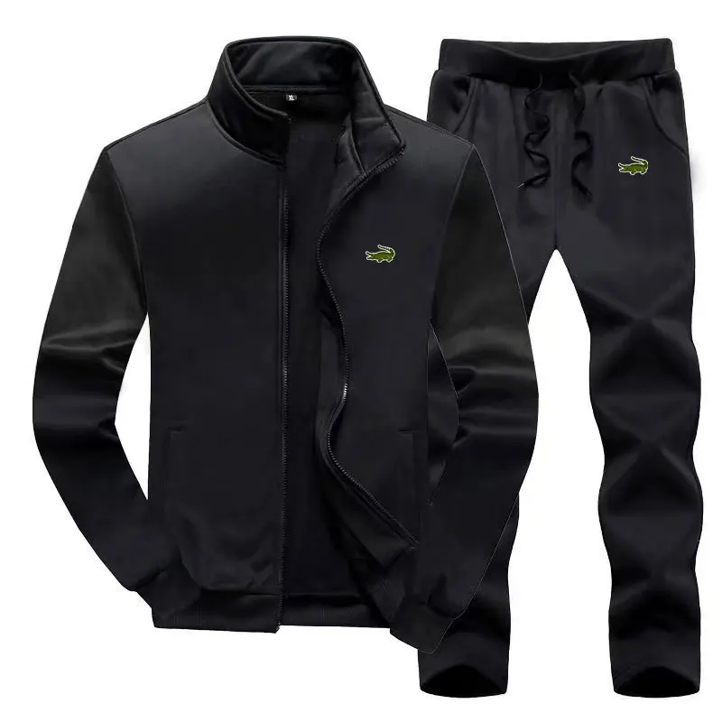 2023 New Sportswear Casual Hoodie Set Street Sportswear Spring Men's Jacket+Pants Two Piece Set